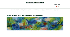 Desktop Screenshot of alaneholsteen.com